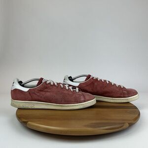 Mens Adidas Originals Stan Smith Red Suede Casual Comfort Sneakers Shoes Size 13